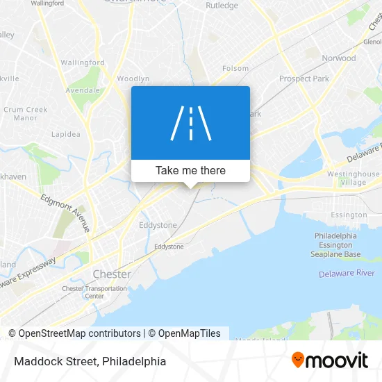Maddock Street map