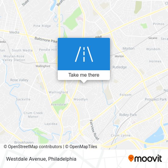 Westdale Avenue map