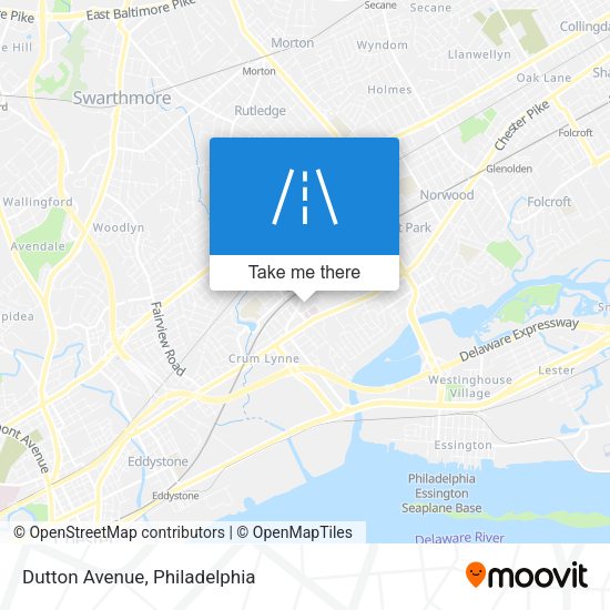 Mapa de Dutton Avenue