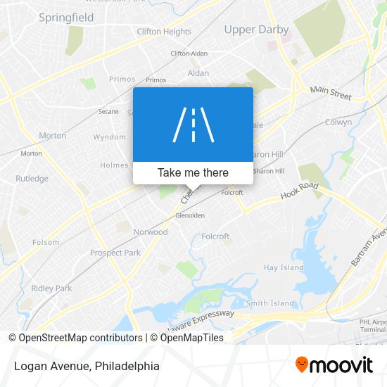 Mapa de Logan Avenue