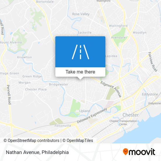 Mapa de Nathan Avenue