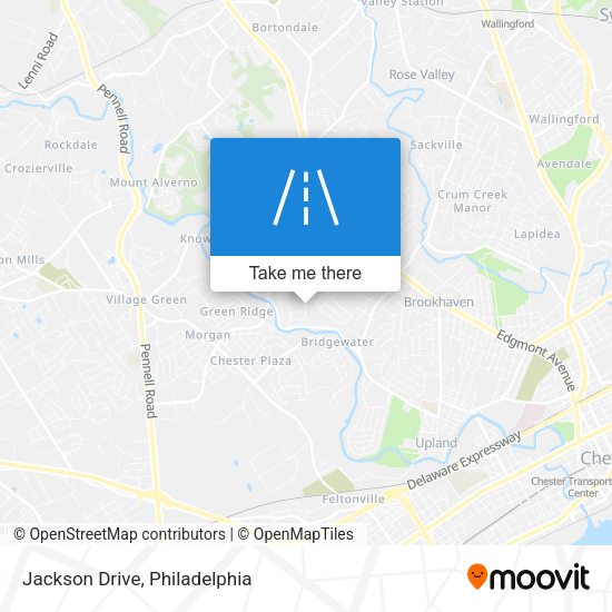 Mapa de Jackson Drive