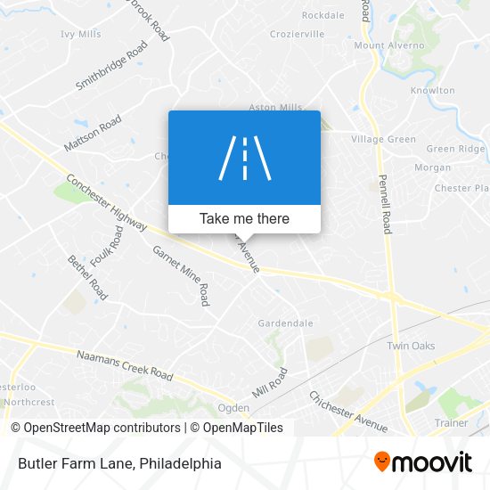 Mapa de Butler Farm Lane