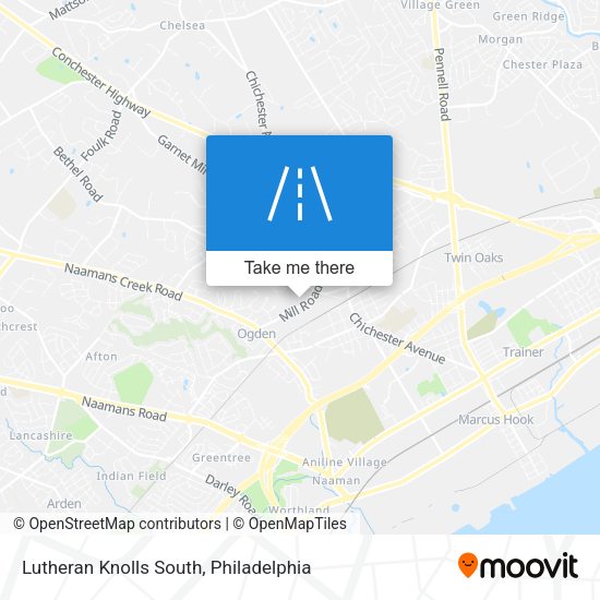 Mapa de Lutheran Knolls South