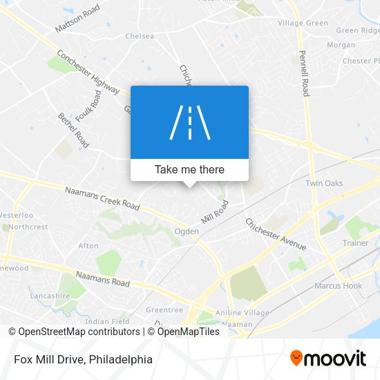 Fox Mill Drive map