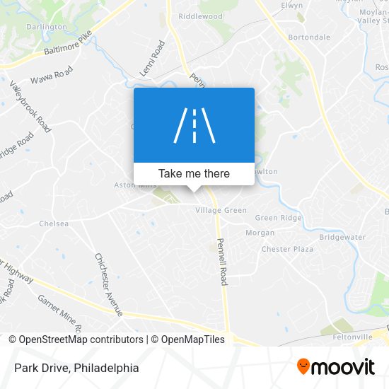 Park Drive map