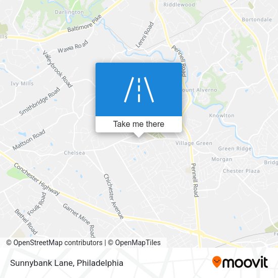 Sunnybank Lane map