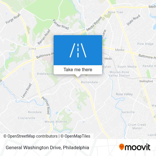 General Washington Drive map