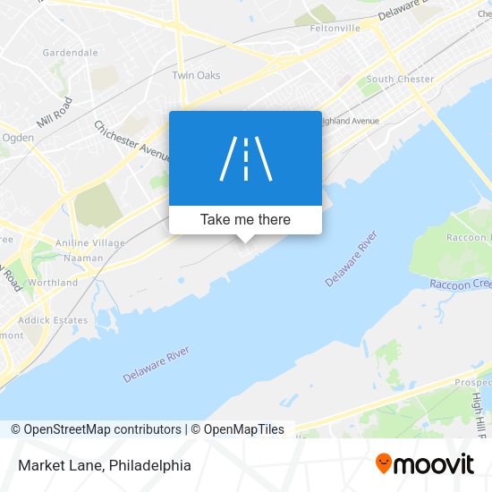 Mapa de Market Lane