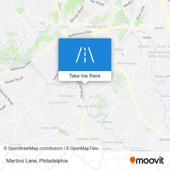 Mapa de Martins Lane