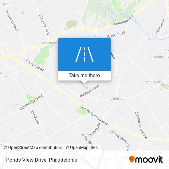 Mapa de Ponds View Drive