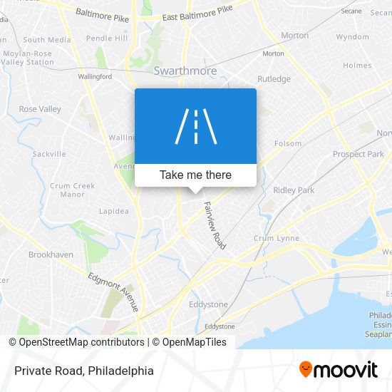 Mapa de Private Road