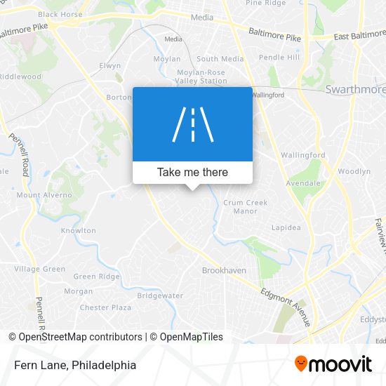 Mapa de Fern Lane