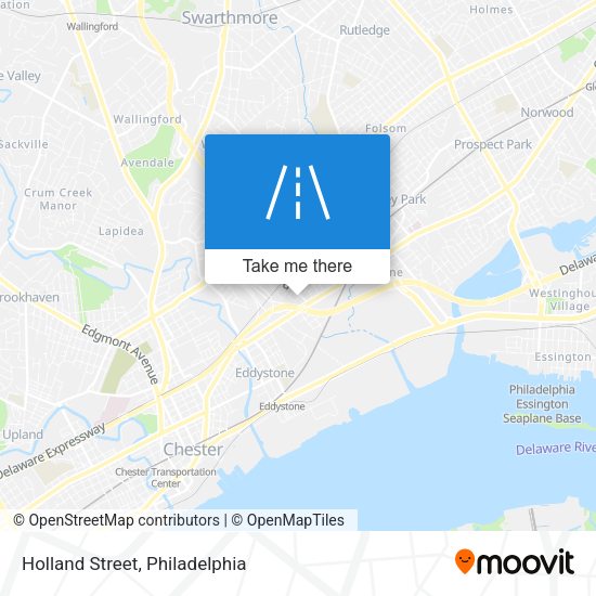 Holland Street map