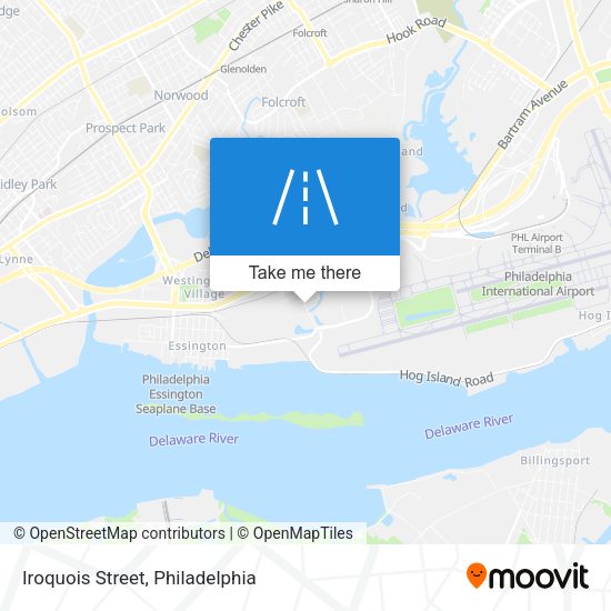Iroquois Street map