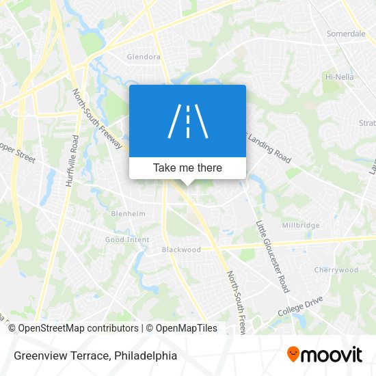 Greenview Terrace map