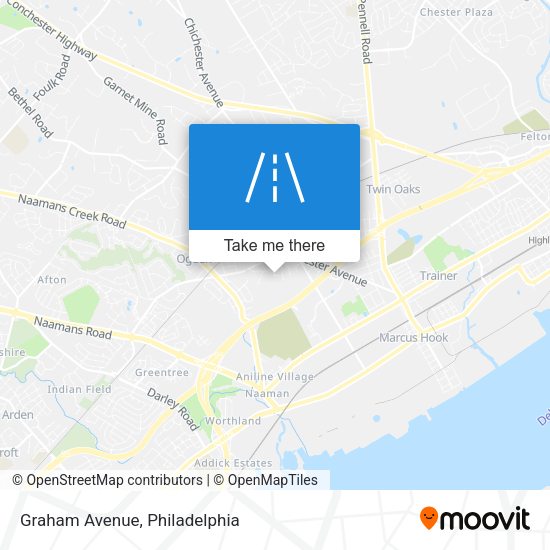 Graham Avenue map
