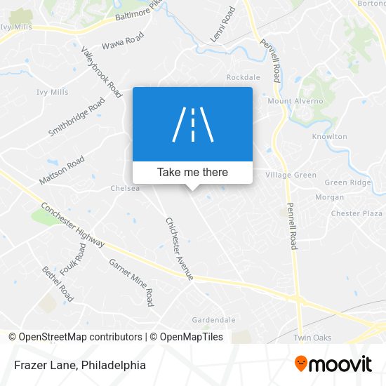Mapa de Frazer Lane