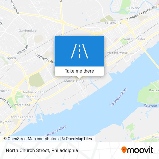 Mapa de North Church Street