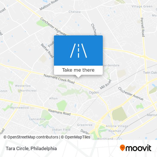 Mapa de Tara Circle