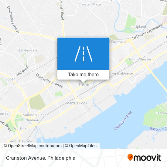 Cranston Avenue map