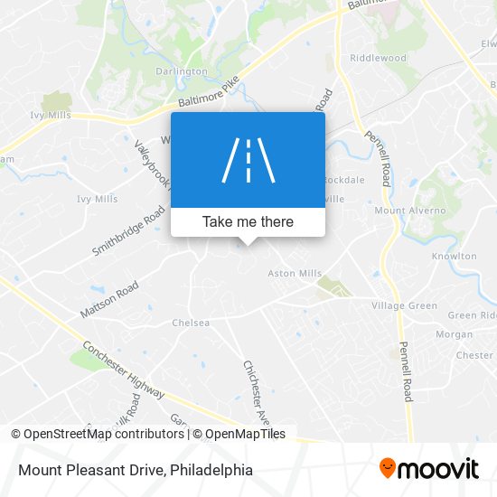 Mount Pleasant Drive map