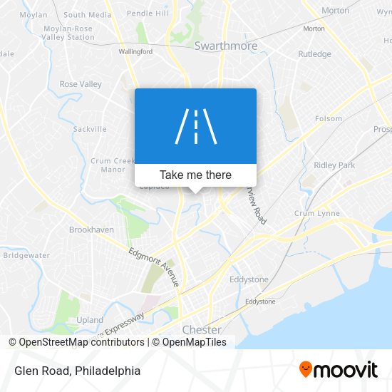 Mapa de Glen Road