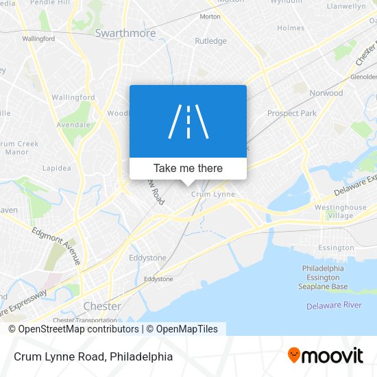Mapa de Crum Lynne Road