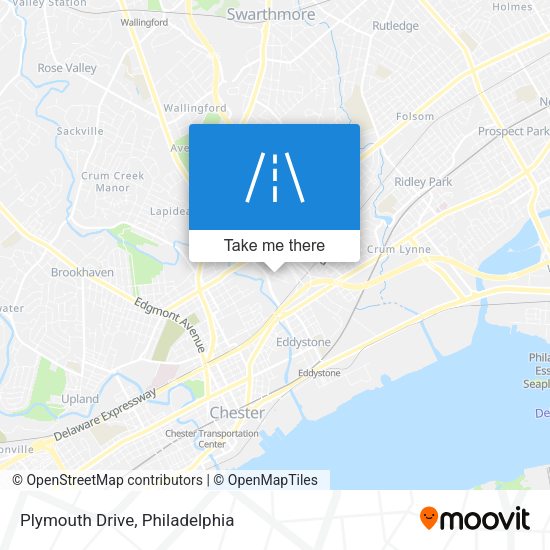 Plymouth Drive map