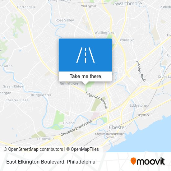 East Elkington Boulevard map