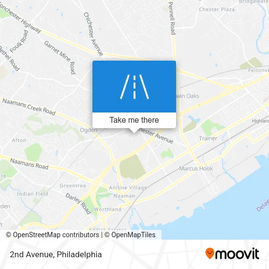 2nd Avenue map