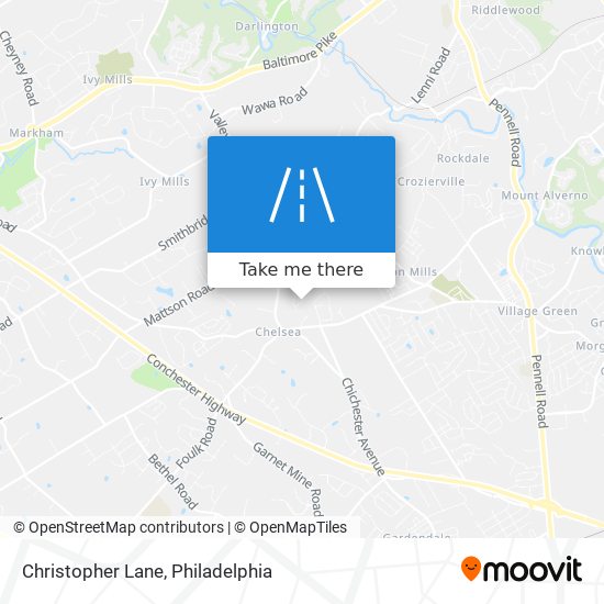 Christopher Lane map