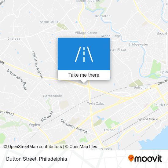 Dutton Street map