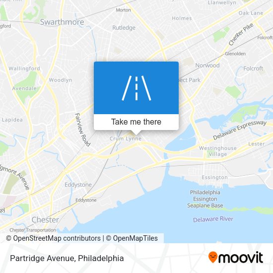 Mapa de Partridge Avenue