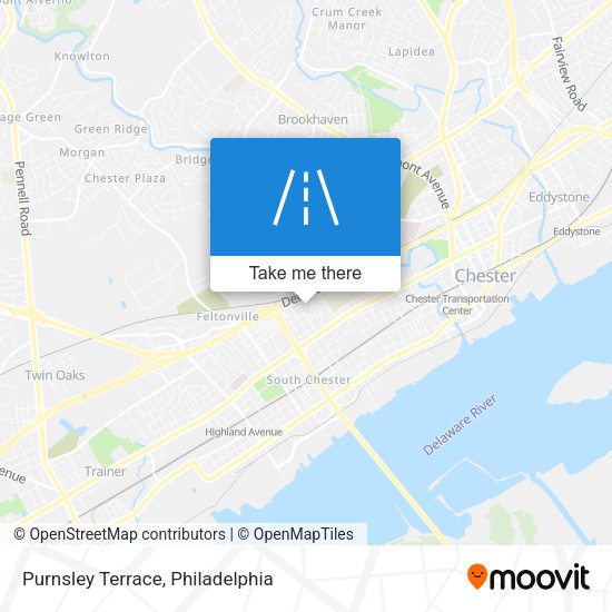 Purnsley Terrace map
