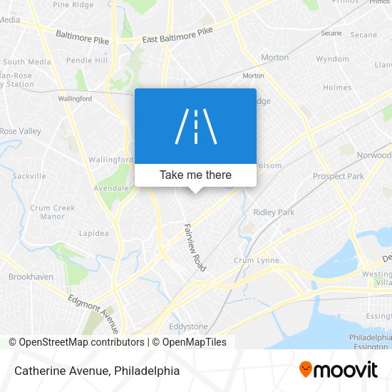 Mapa de Catherine Avenue