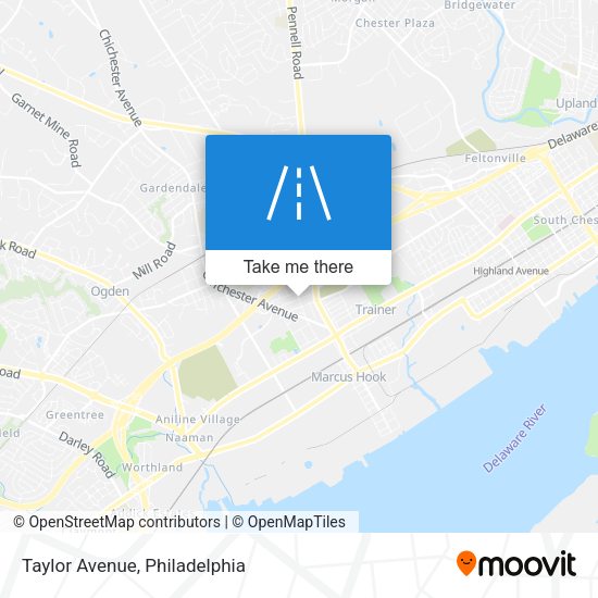 Taylor Avenue map
