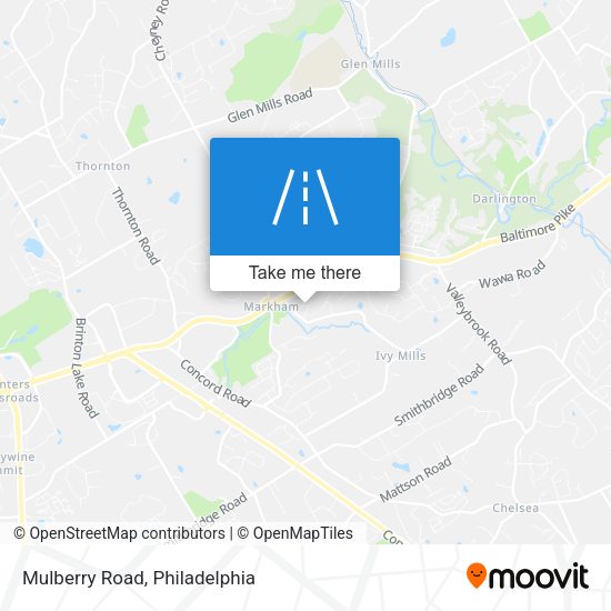 Mapa de Mulberry Road