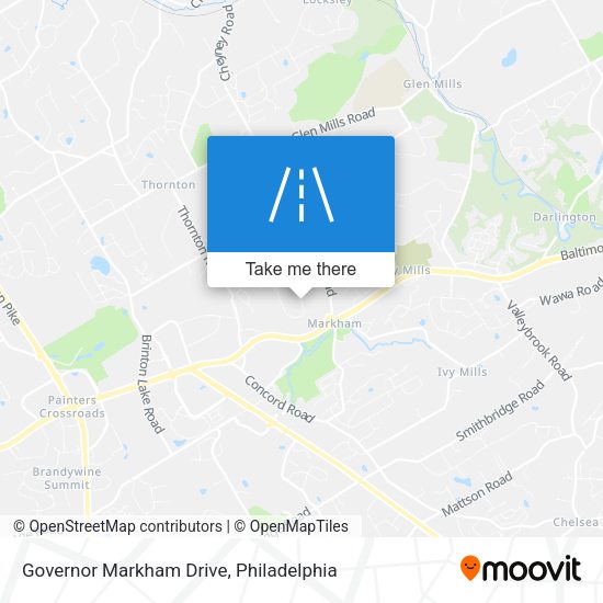 Mapa de Governor Markham Drive