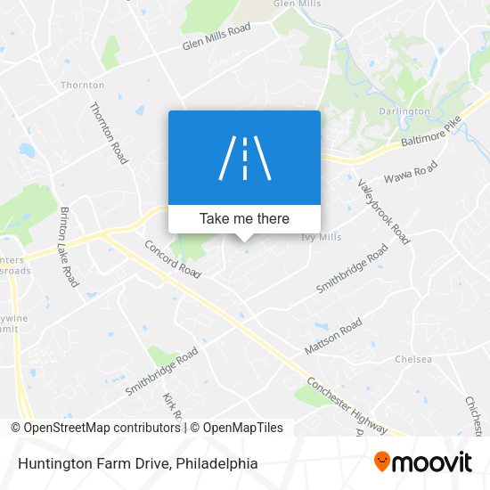 Huntington Farm Drive map