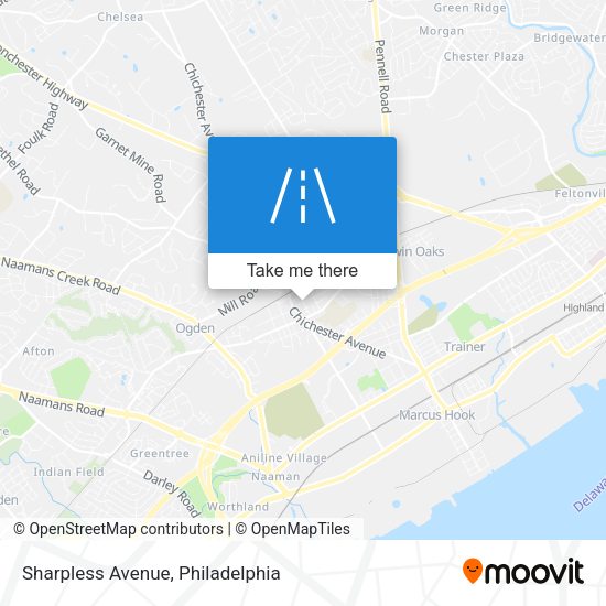 Mapa de Sharpless Avenue