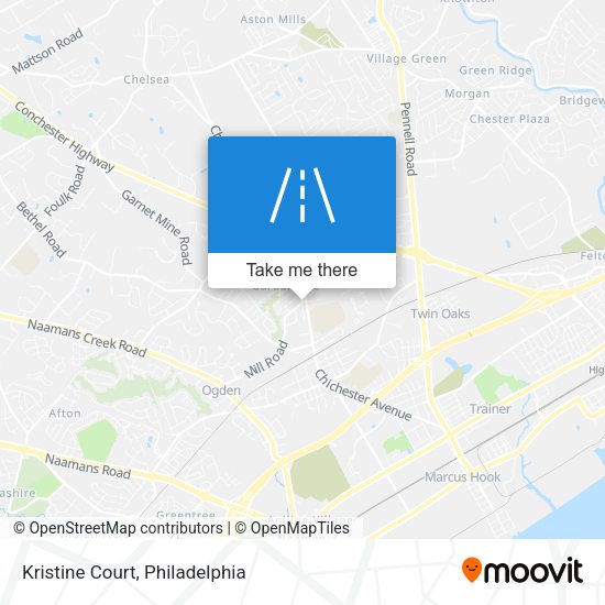 Mapa de Kristine Court