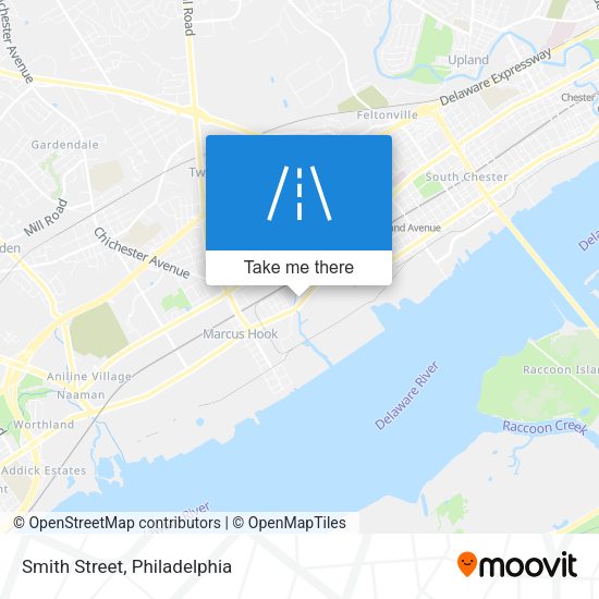 Mapa de Smith Street