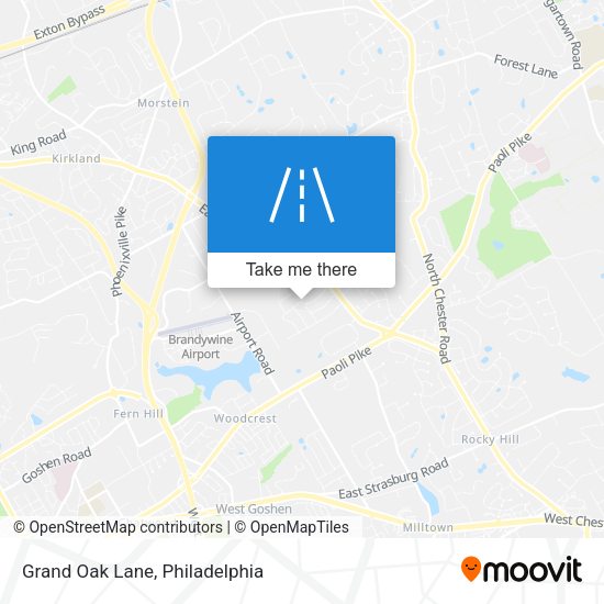 Mapa de Grand Oak Lane
