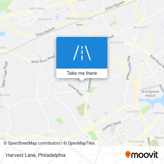 Mapa de Harvest Lane