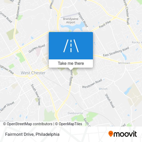 Fairmont Drive map