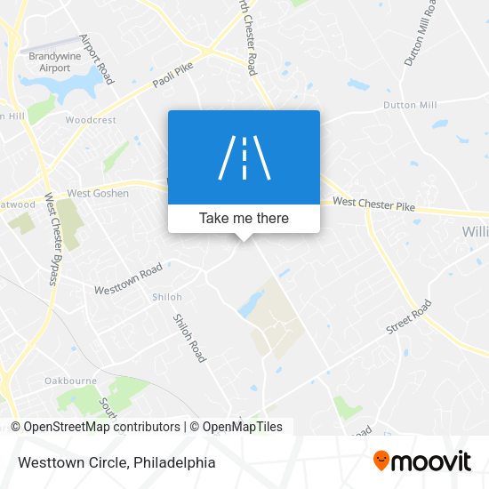 Mapa de Westtown Circle