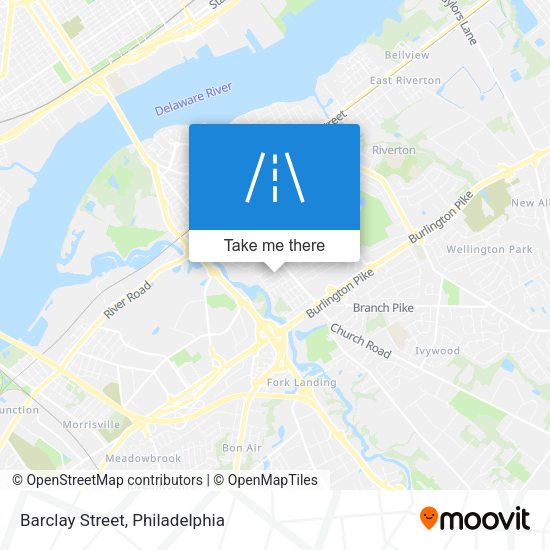 Mapa de Barclay Street