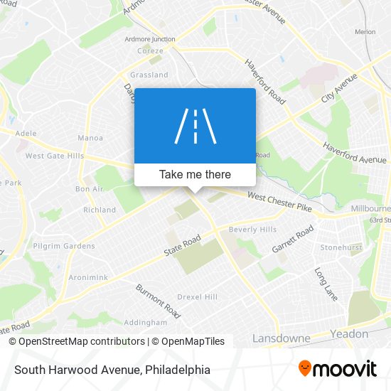 Mapa de South Harwood Avenue