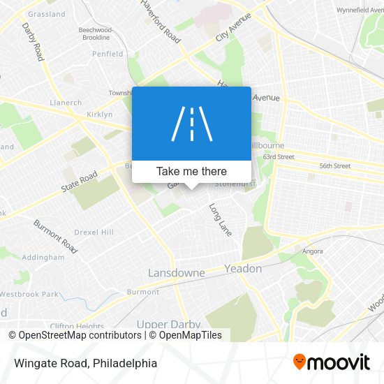 Mapa de Wingate Road